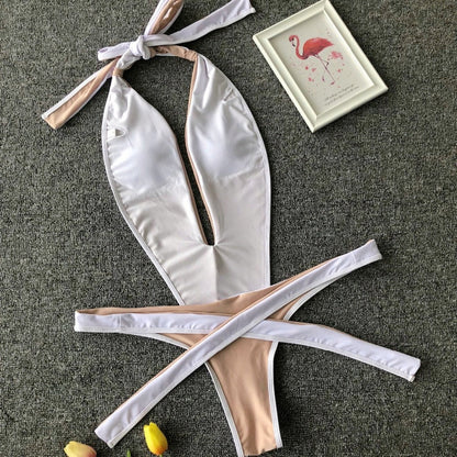 Weava | Brasilianischer Rückenfreier Badeanzug für Elegante Auftritte