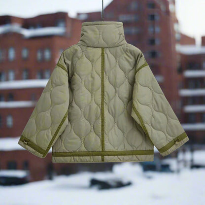 CottonEase | Hüftlange Baumwolljacke mit Taschen