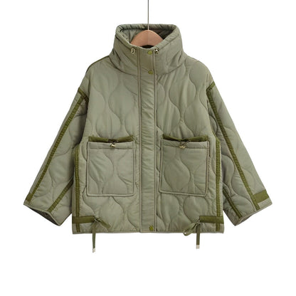 CottonEase | Hüftlange Baumwolljacke mit Taschen
