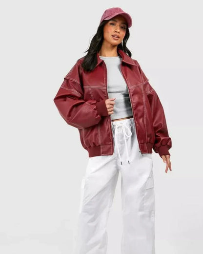Gerda™ - Oversized Bomberjacke
