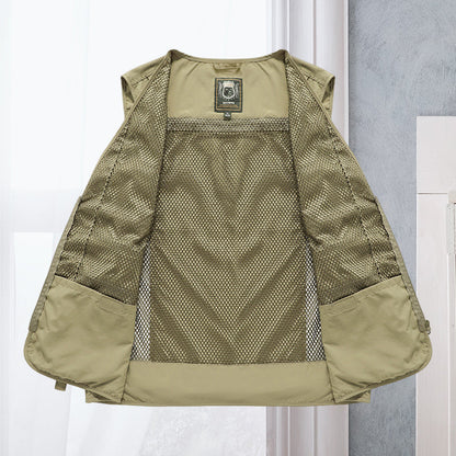 Froselle | Vielseitige Taktische Outdoor-Weste für Herren – Robustes Design für Abenteuer und Freizeit