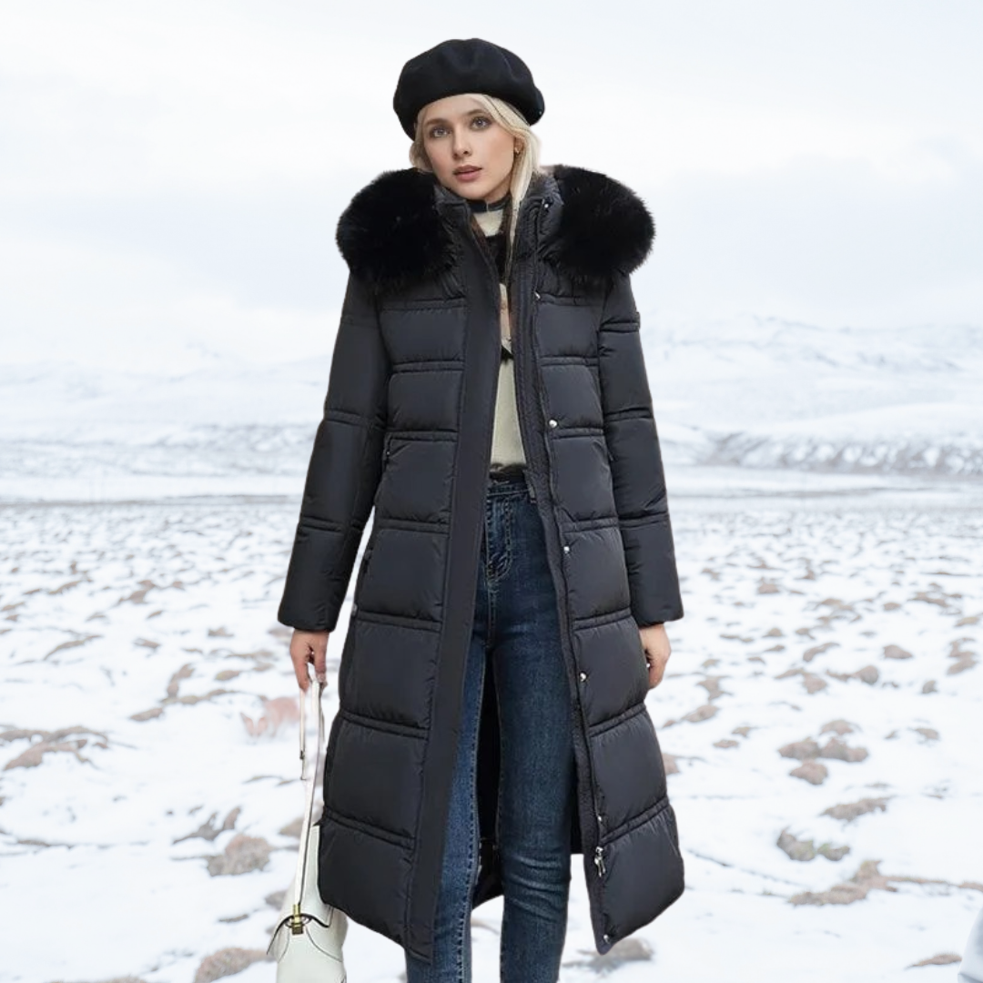 ComfyRetro | Luxuriöse Winterjacke für Damen