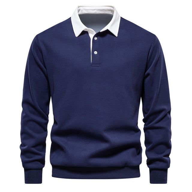 Solvera | Stilvoller Polo-Pullover