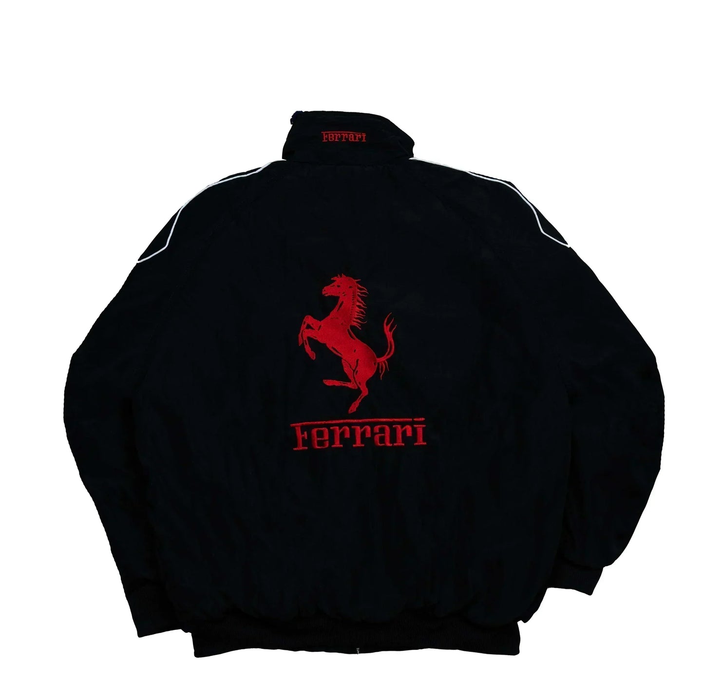 Comfry | Unisex Vintage Rennjacke im Ferrari-Stil