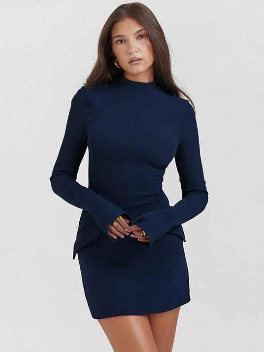 Nova | Elegantes Rollkragenkleid für stilvolle Looks