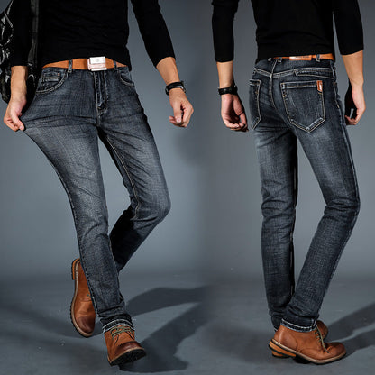 Movara | Slim-Fit-Stretch-Shaping-Denim-Jeans für Herren