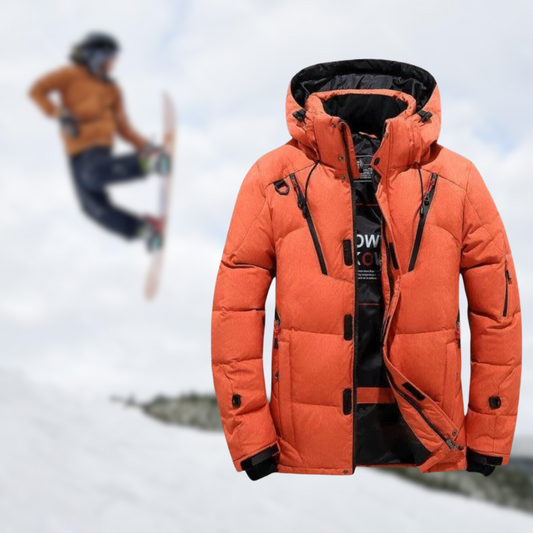 Snugira | Robuste Herren-Winterjacke mit Abnehmbarer Kapuze für Maximale Flexibilität