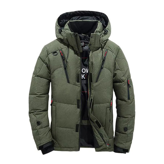 Ribro | Wasserabweisende Winter-Daunenjacke für Männer