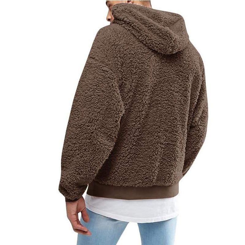 CozyComfort - Kuscheliger Teddy Kapuzenpulli für Männer | Weich und warm für den Alltag