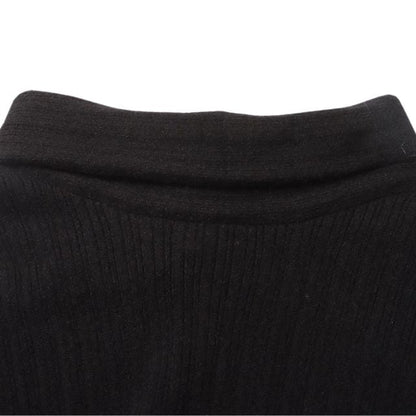 CozyChic | Damen Strickpullover mit asymmetrischem Kragen und Rippenmuster – Zeitlos & Gemütlich