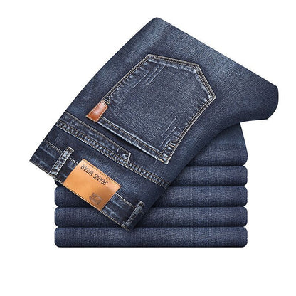 Movara | Slim-Fit-Stretch-Shaping-Denim-Jeans für Herren