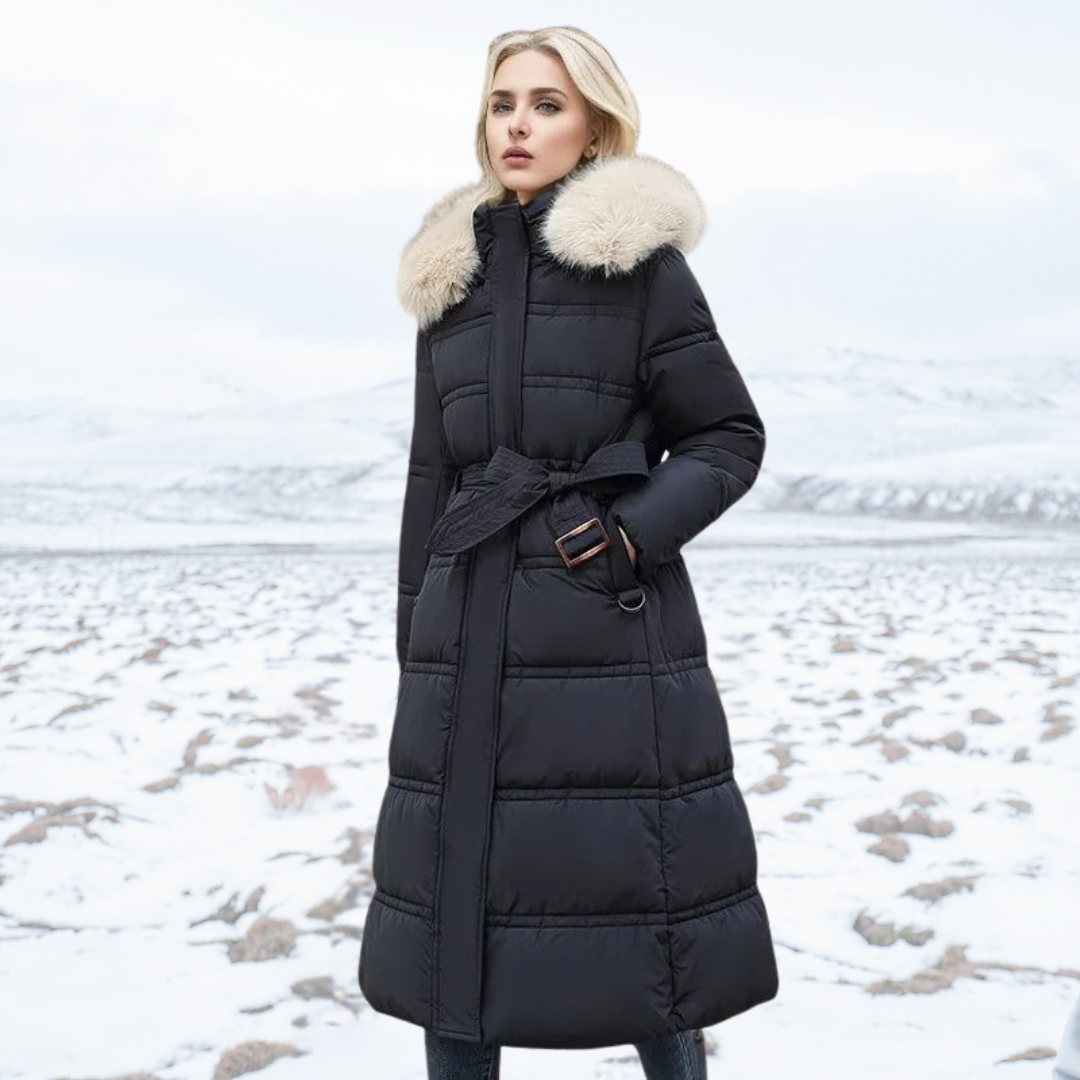 ComfyRetro | Luxuriöse Winterjacke für Damen