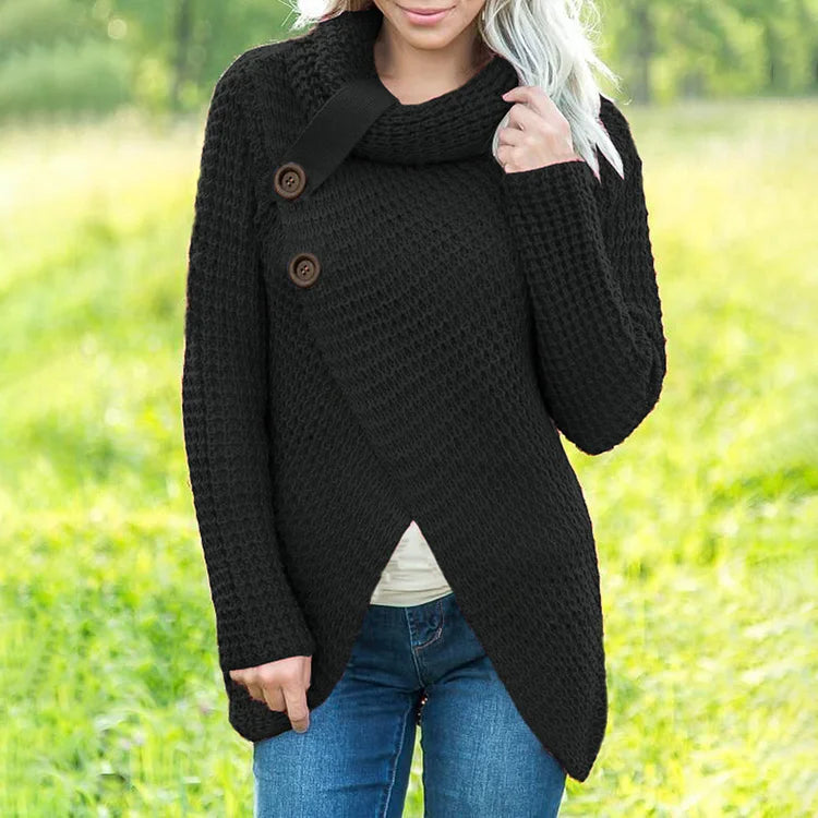 Flexura | Lässiger Pullover mit asymmetrischen Ärmeln und schlichtem Design