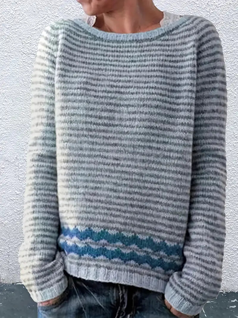 Frovane | Stilvoller gestreifter Pullover