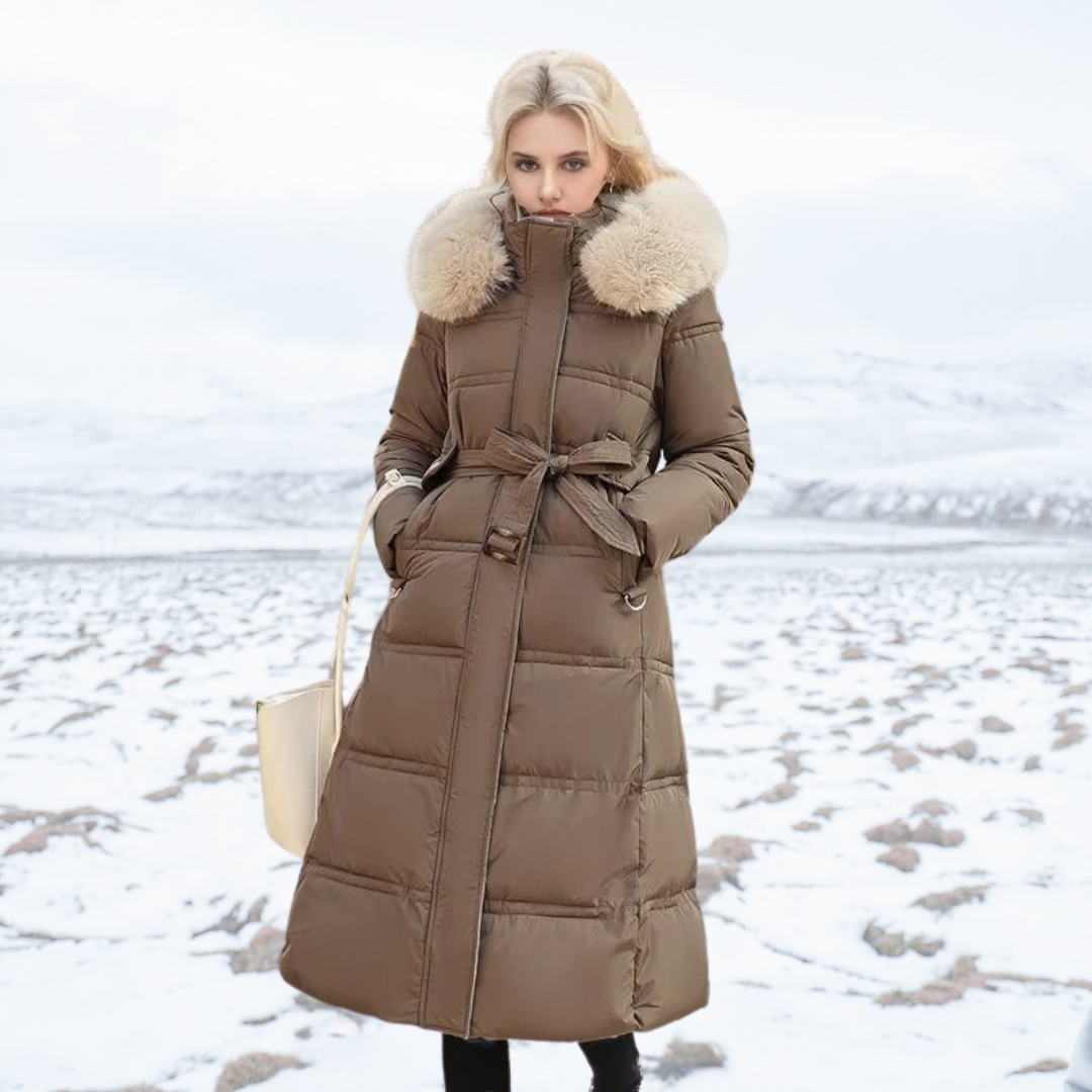 ComfyRetro | Luxuriöse Winterjacke für Damen