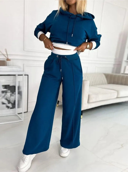 Kendra | Set aus Kapuzenpullover und Hose für Damen
