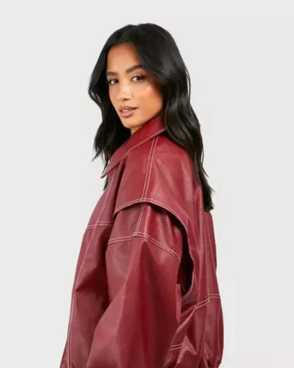 Gerda™ - Oversized Bomberjacke