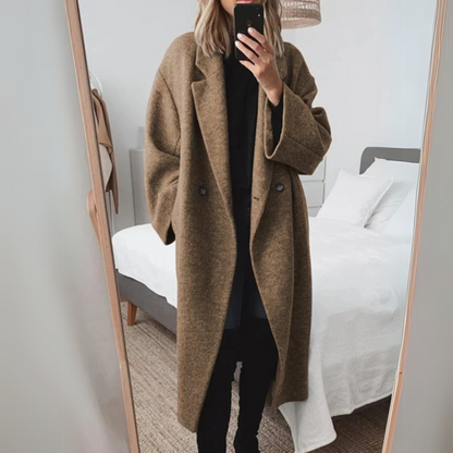 ColdSnap | Eleganter Wollmantel für stilvolle Wintertage