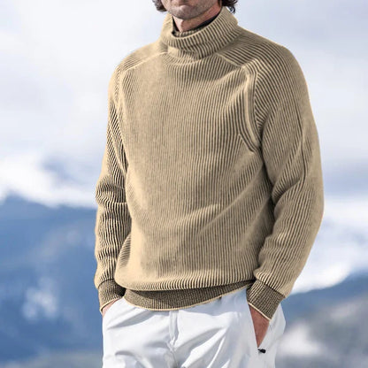 Tobias | Men's Turtleneck Sweater – Stylish, Warm Knitwear for the Cold Season