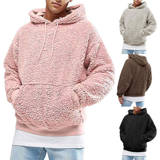 CozyComfort - Kuscheliger Teddy Kapuzenpulli für Männer | Weich und warm für den Alltag