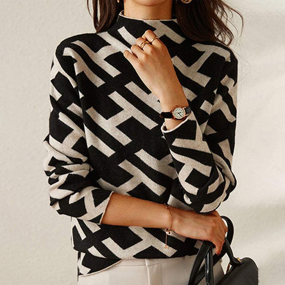 Overture | Fleece-Pullover mit hohem Kragen