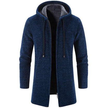 Belleza | Herren-Wolljacke mit Kapuze – Warm und Stilvoll