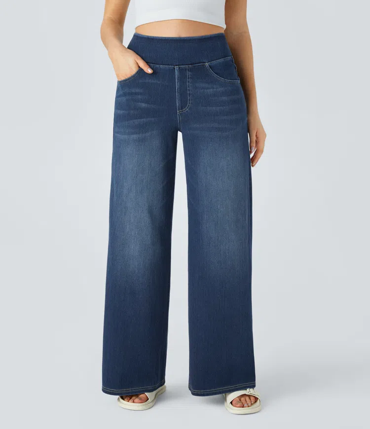 Cozilo | High-Waist Komfort-Jeans - Große Räumungsaktion