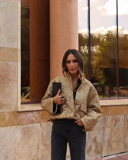 Glimmer | Schimmernde Modejacke für Frauen