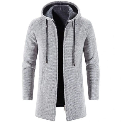 Belleza | Herren-Wolljacke mit Kapuze – Warm und Stilvoll