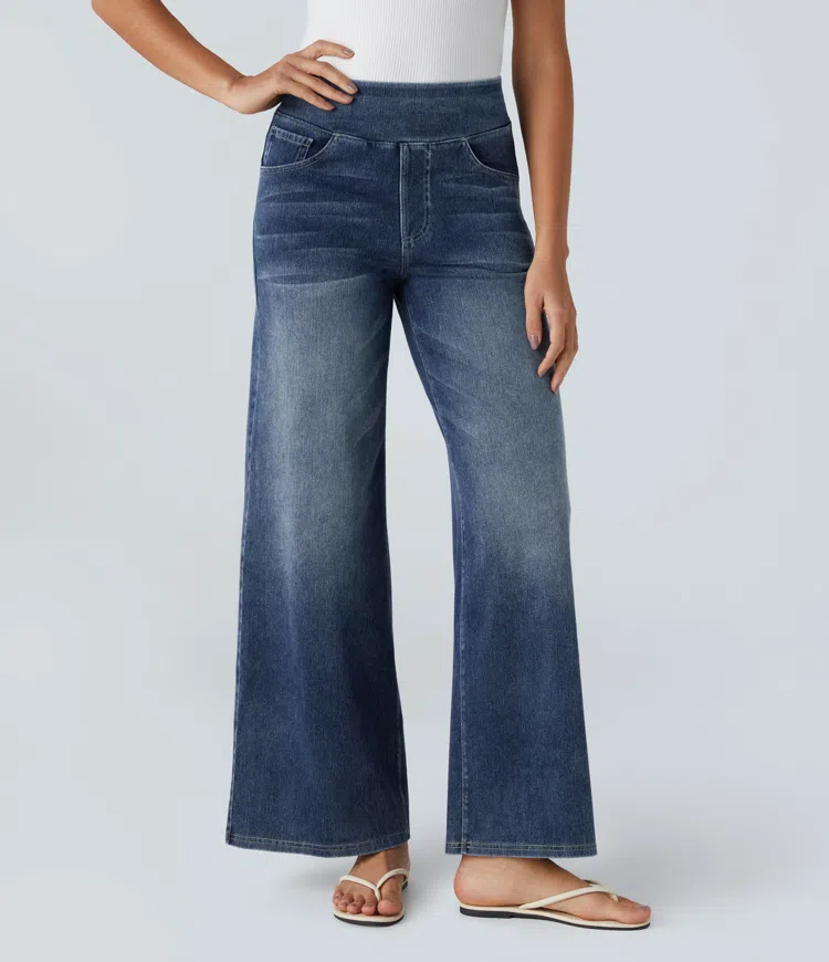 Cozilo | High-Waist Komfort-Jeans - Große Räumungsaktion