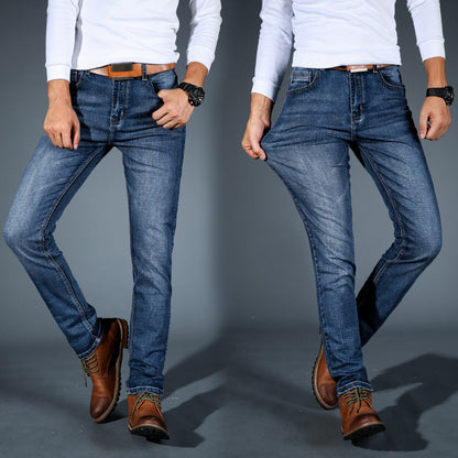Movara | Slim-Fit-Stretch-Shaping-Denim-Jeans für Herren