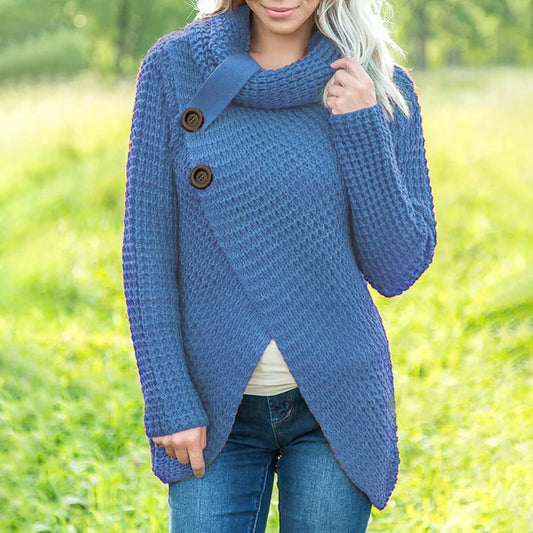 Flexura | Lässiger Pullover mit asymmetrischen Ärmeln und schlichtem Design