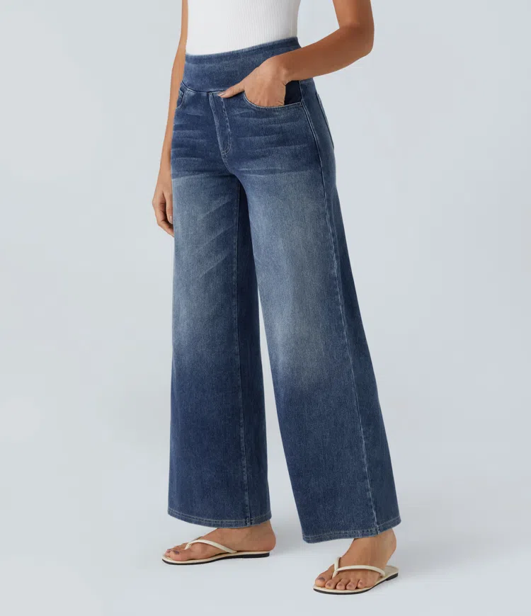 Cozilo | High-Waist Komfort-Jeans - Große Räumungsaktion