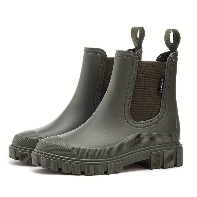 Cozyon | Damen Chelsea Boots – Wasserfest mit Elastischem Seitenbereich und Rutschfester Sohle