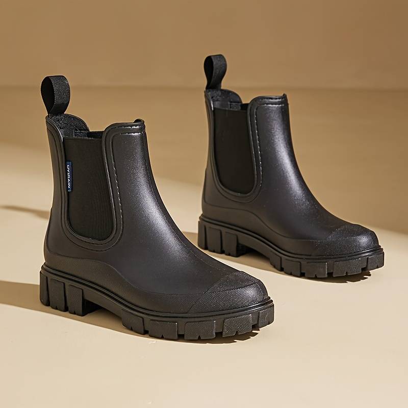 Cozyon | Damen Chelsea Boots – Wasserfest mit Elastischem Seitenbereich und Rutschfester Sohle