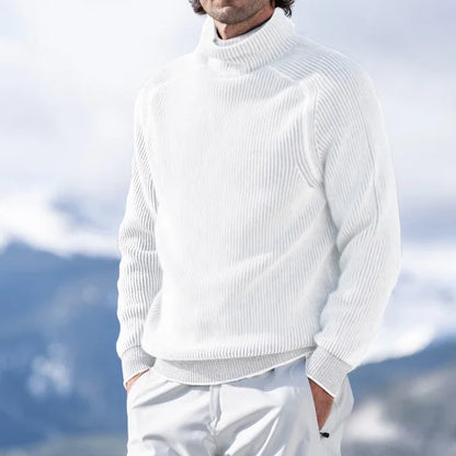 Tobias | Men's Turtleneck Sweater – Stylish, Warm Knitwear for the Cold Season
