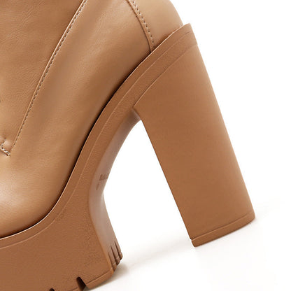 Luxeon | Elegante und stilvolle Stiefelette mit hohem Absatz