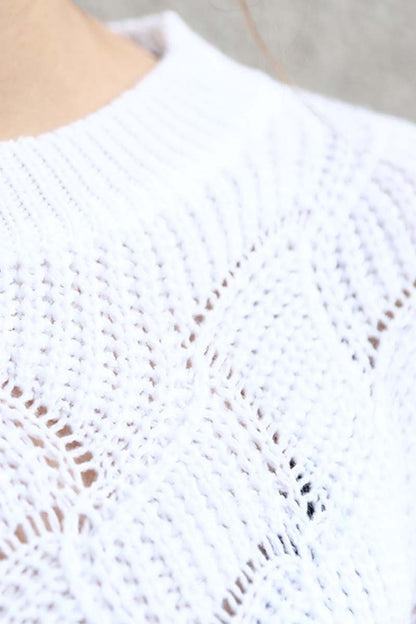 Elara | Stylischer Colorblock-Strickpullover