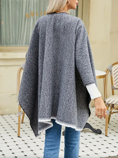 Polarix | Kaschmir-Poncho | Stilvolle Eleganz und Gemütlicher Komfort