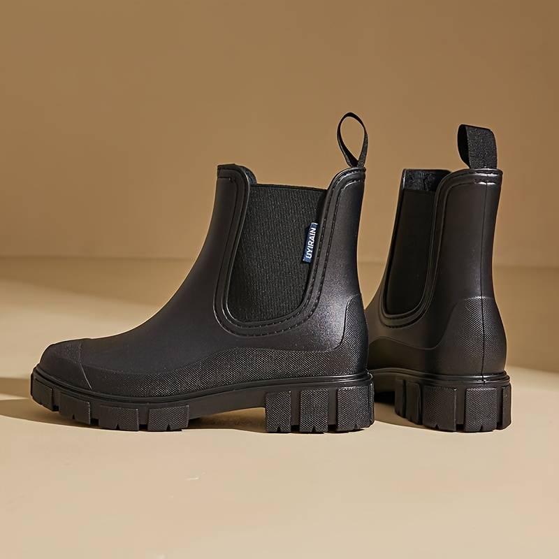 Cozyon | Damen Chelsea Boots – Wasserfest mit Elastischem Seitenbereich und Rutschfester Sohle