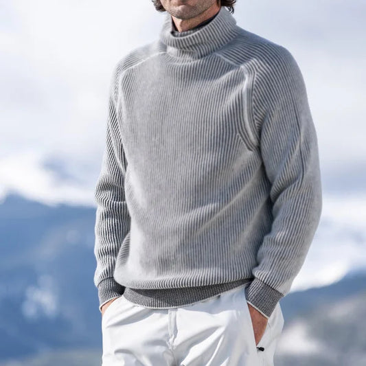 Coldara | Herren Rollkragenpullover – Kuscheliger Strickpullover für kalte Wintertage