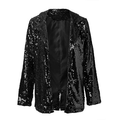 Sequintique | Glamouröser Blazer mit funkelnden Pailletten