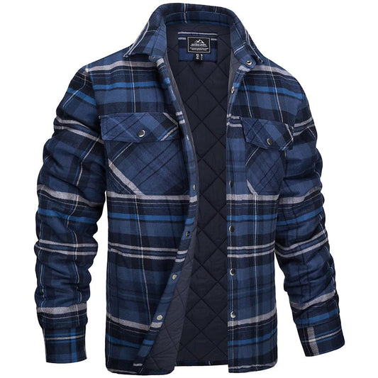 Buttonix | Herren-Flanelljacke für den perfekten Freizeitlook