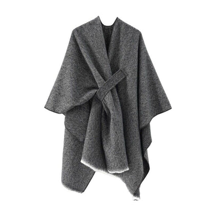Polarix | Kaschmir-Poncho | Stilvolle Eleganz und Gemütlicher Komfort