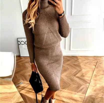 Maxwear | Gemütliches Pullover-Strickkleid