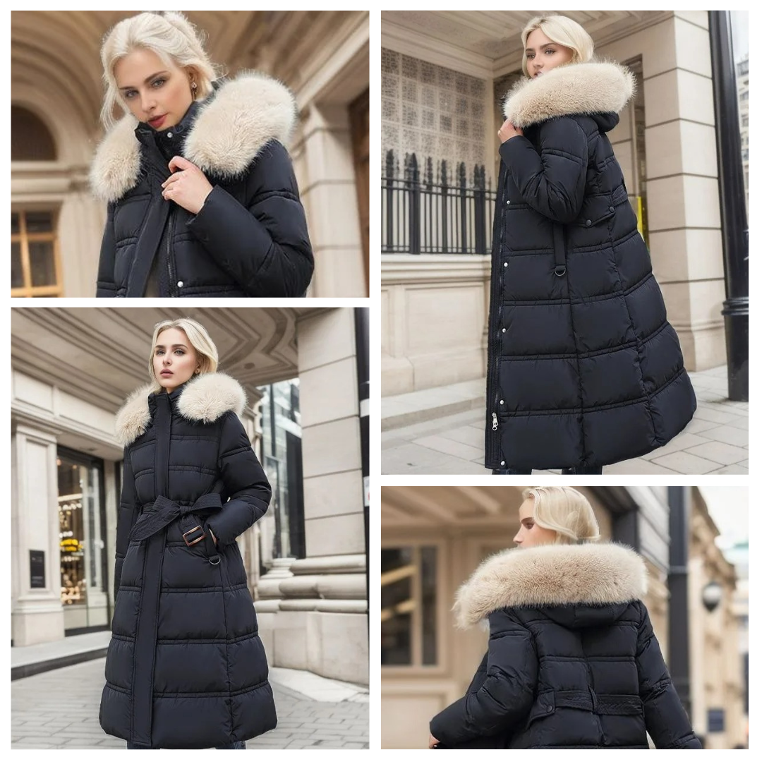 ComfyRetro | Luxuriöse Winterjacke für Damen