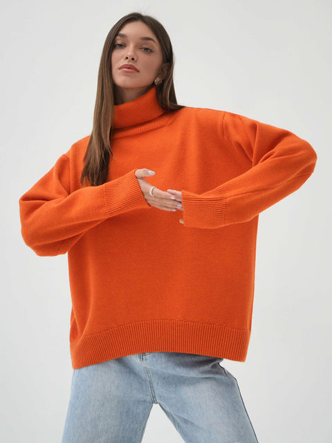 Sequinna | Eleganter Damen Rollkragenpullover für Stil und Komfort