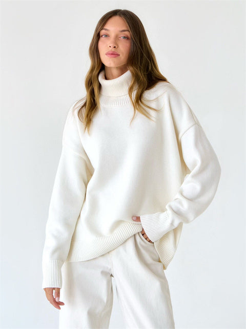 Sequinna | Eleganter Damen Rollkragenpullover für Stil und Komfort