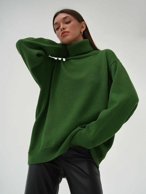 Sequinna | Eleganter Damen Rollkragenpullover für Stil und Komfort