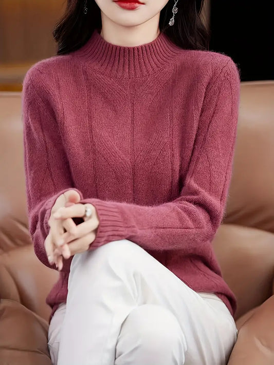 Divina | Warmer, Stilvoller Strickpullover für Damen